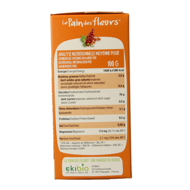 Tortitas de quinoa bio 150 Gramos