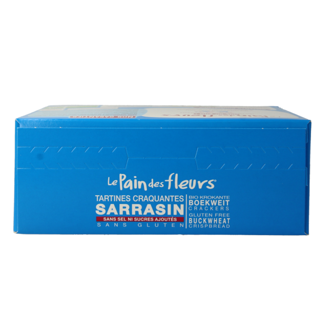 Crackers de sarrasin sans sel ni sucre bio 150 g