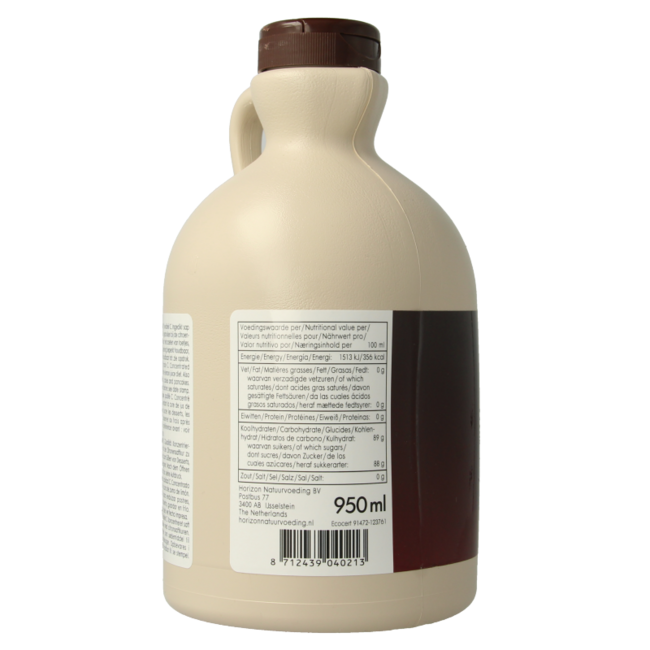 Sciroppo d'Acero Grado C Biologico 950 Millilitri