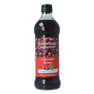 Terschellinger Jarabe de arándano rojo bio 500 mililitros