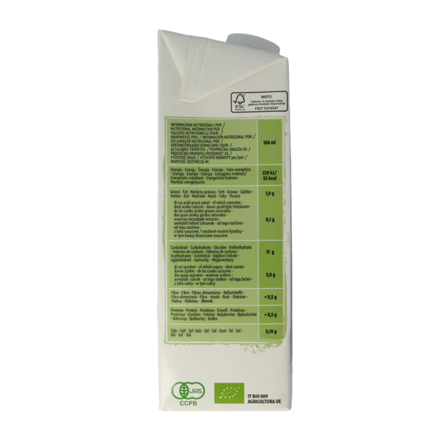 Bebida de arroz Vitariz natural bio 1 Litro
