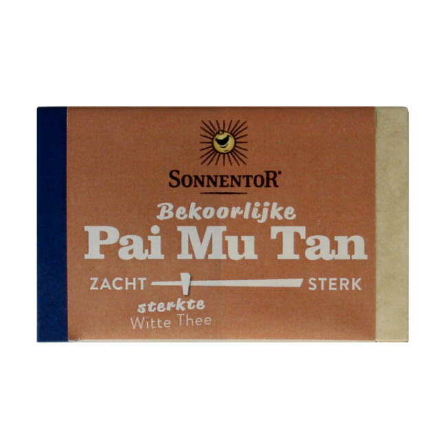 Sonnentor Nobele pai mu tan té blanco a granel bio 40 Gramos