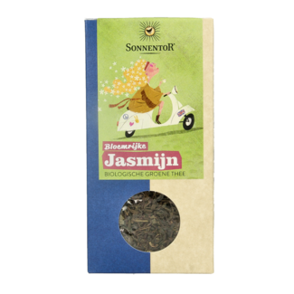 Sonnentor Sonnentor Groene thee jasmijn los bio 100 Gram