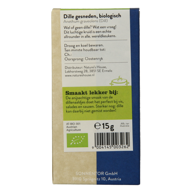 Sonnentor Organic Dill 15g
