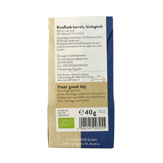 Organic Garlic 40 Gram