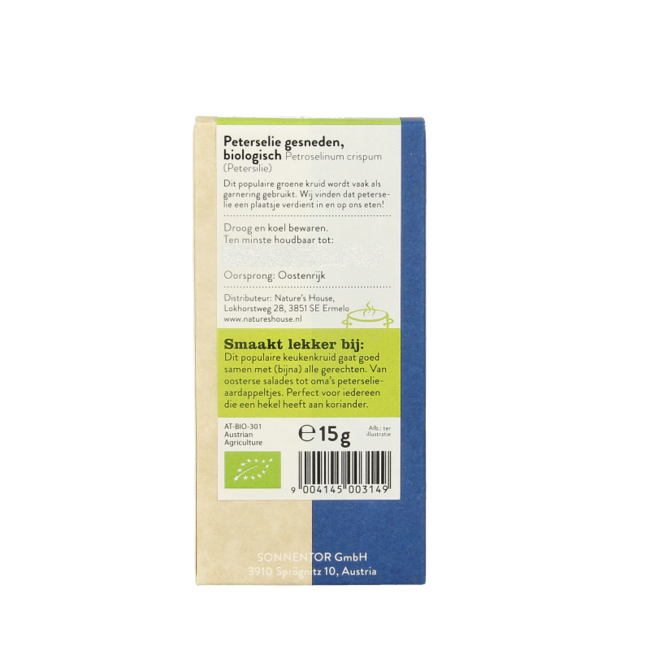 Sonnentor Perejil bio 15 Gramos