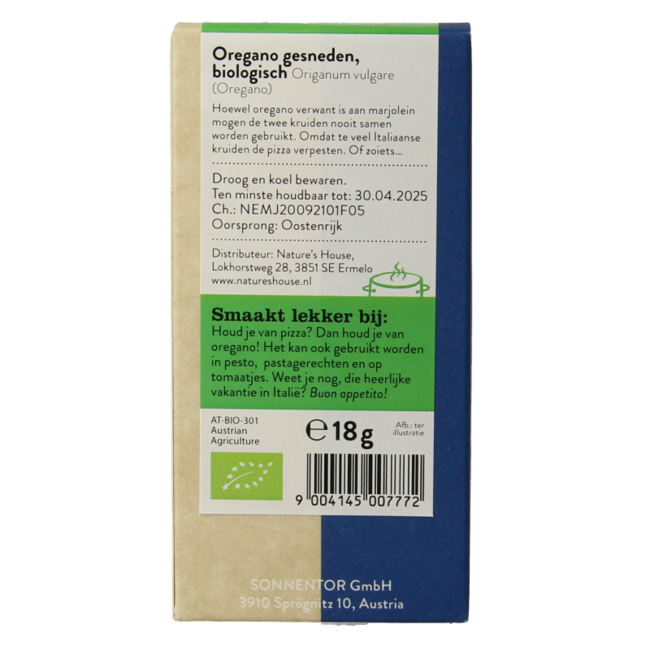 Sonnentor Oregano bio 18 Gram