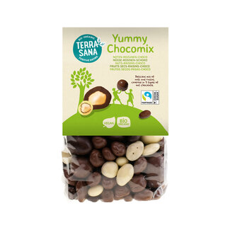 TerraSana TerraSana Yummy chocomix frutos secos pasas choco bio 200 Gramos