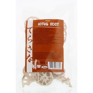 TS Import Dried lotus slices 50 Gram