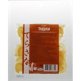TS Import TS Import Slices Takuan rábano daikon encurtido 50 Gramos