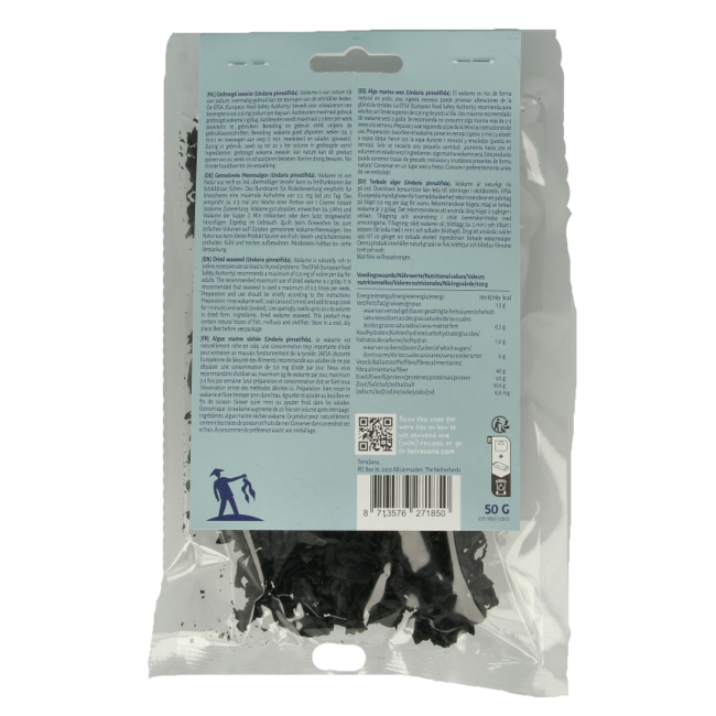 TerraSana Wakame instantánea 50 Gramos