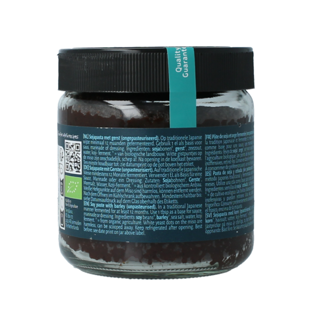 Mugi miso ongepasteuriseerd glas bio 350 Gram