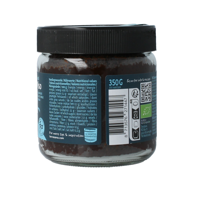 Mugi miso unpasteurised glass organic 350 Gram