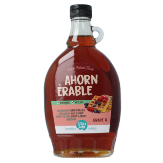 TerraSana Syrop Klonowy TerraSana, klasa C (szkło) bio 500 Mililitrów