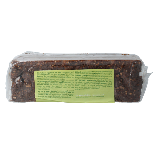 Roggenbrot mit Dinkel bio 500 Gramm