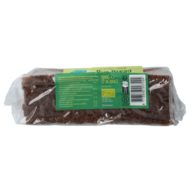 Bio-Roggenbrot mit Dinkel 500 Gramm