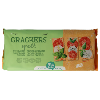TerraSana TerraSana Crackers de espelta bio 280 gramos