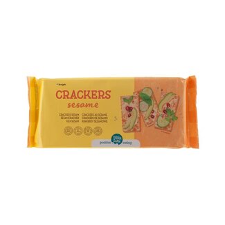 TerraSana TerraSana Crackers de sésamo bio 300 gramos