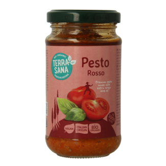 TerraSana Pesto rosso bio 180 gramos