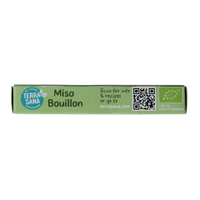 Pastillas de caldo de verduras con miso sin levadura bio 64 gramos