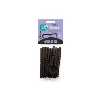 TerraSana TerraSana Słodkie lukrecjowe kable typu twist bio 100 Gram