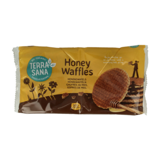 TerraSana TerraSana Wafle miodowe bio 175 Gramów