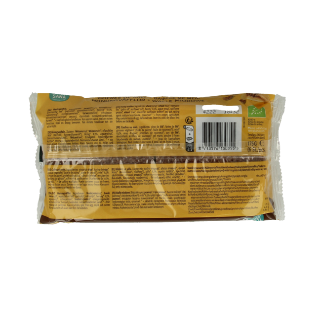TerraSana Honingwafels bio 175 Gram