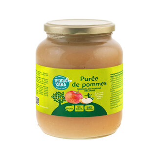 TerraSana Puré de manzana bio 700 gramos