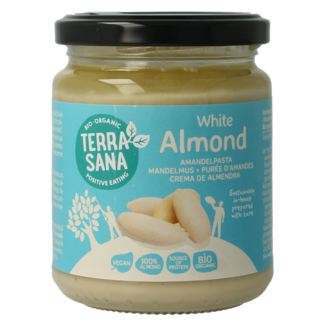 TerraSana Pasta de almendras blanca bio 250 gramos