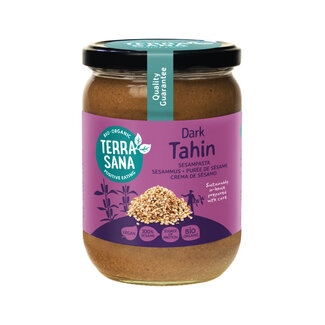 TerraSana Tahin braun Sesampaste ohne Salz Bio 500 Gramm