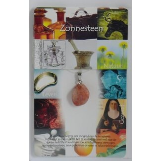 Steengoed Steengoed Sunstone health stone pendant 1 piece