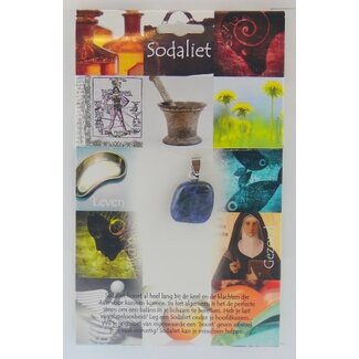 Steengoed Steengoed Sodalite health stone pendant 1 piece