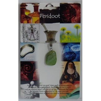 Steengoed Steengoed Peridot health stone pendant 1 Piece
