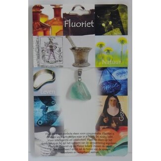 Steengoed Stoneware Pendant health stone fluorite 1 Piece
