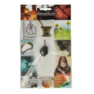 Steengoed Steengoed Pendentif pierre de santé améthyste 1 pièce