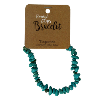 Steengoed Bracelet d'éclats de turquoise chinoise Steengoed 1 pièce