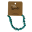 Bracelet d'éclats de turquoise chinoise Steengoed 1 pièce