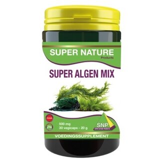 SNP SNP Super Algae Mix 500mg Pure 30 Vegetarian Capsules