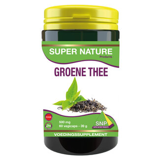 SNP SNP Té verde 500 mg puro 60 Cápsulas vegetarianas