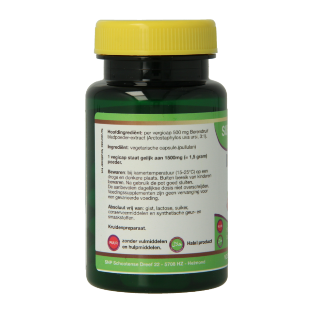 Echte Bärentraube 1500 mg pur 30 vegetarische Kapseln