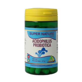 SNP SNP Acidophilus probiotic 400 mg pure 60 Vegetarian capsules