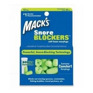 Macks Zatyczki do uszu Macks Snore blockers 12 par