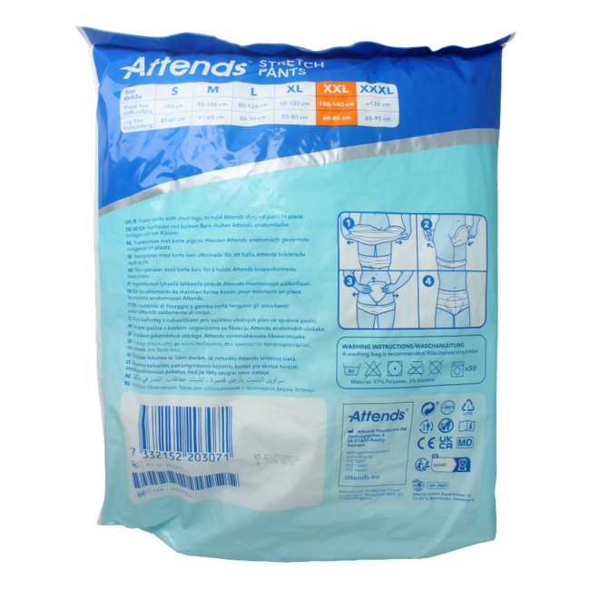 Stretch Pants Size XXL - 15 Pack