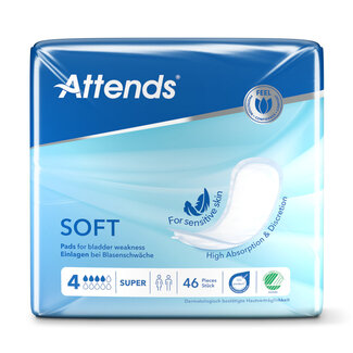 Attends Attends Soft 4 Super Protections absorbantes 46 pièces