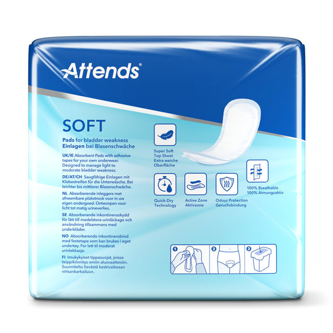 Attends Soft 4 Super Pad 46 Pieces