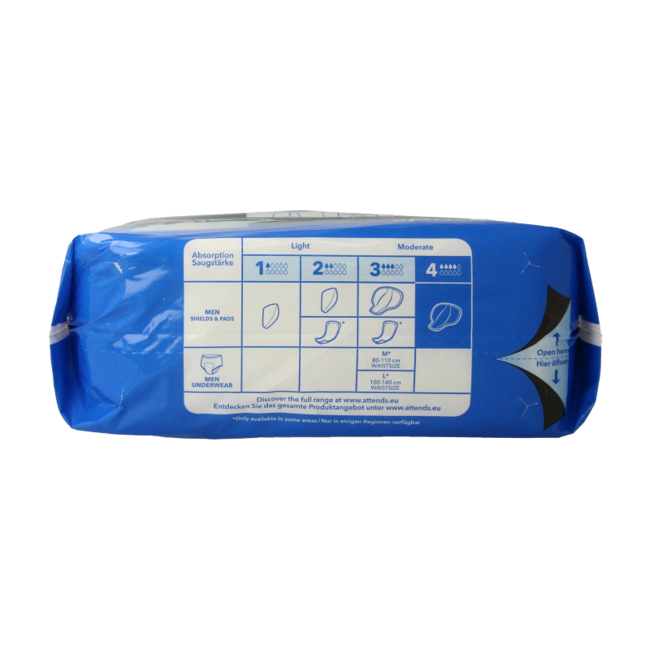 Attends For men 4 14 Stuks