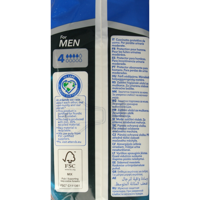 Attends For men 4 14 sztuk