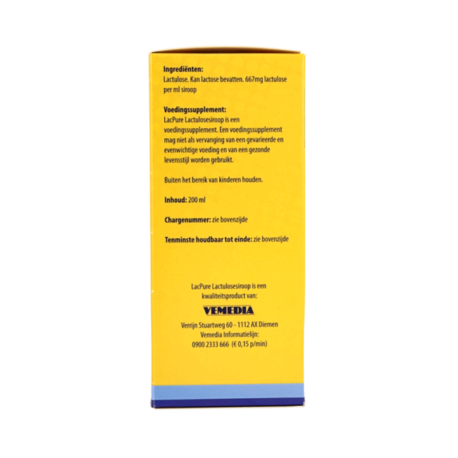 Lacpure Lactulosesiroop 200 Milliliter