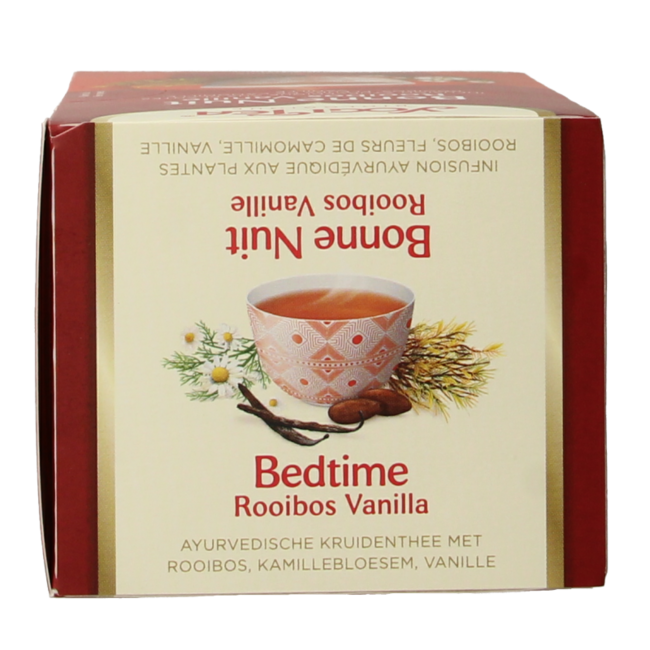 Bedtime rooibos vainilla bio 17 bolsitas