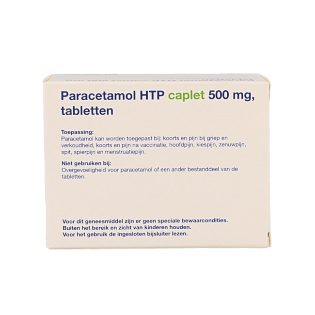 Paracetamol 500mg Caplets - 50 Pack